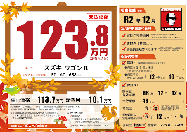 プライスボード